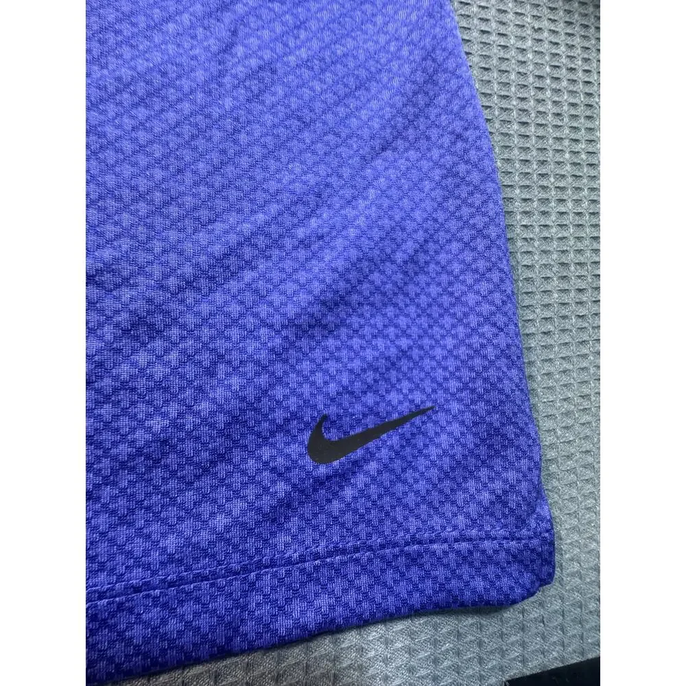 Nike‎ Swoosh Collared Tee Women Sz M Blue Brand New